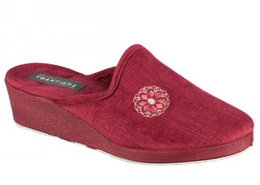 Γυναικείες Παντόφλες Σπιτιού | Υφαντίδης | 522401 | Μπορντό - Υφαντίδης - 